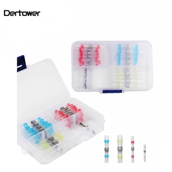 50PCS/set Waterproof Solder Ring Seal Solder Sleeve Wire Cable Connector Terminals Wire Connector Heat Shrinkable Middle Tube
50PCS/set Waterproof Solder Ring Seal Solder Sleeve Wire Cable Connector Terminals Wire Connector Heat Shrinkable Middle Tube