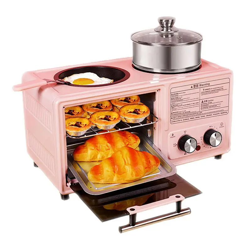 Multifunctional Four-in-oneBreakfast Machine Bread Sandwich Cake Pizza Steamed, Boiled, Fried, Grilled 8L Large Capacity
Multifunctional Four-in-oneBreakfast Machine Bread Sandwich Cake Pizza Steamed, Boiled, Fried, Grilled 8L Large Capacity