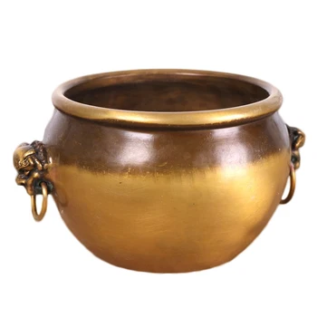 LAOJUNLU Pure Copper Cylinder Lucky Lion Head Cylinder, No. 1 outer caliber 17 inner diameter 15 high 12.5 weight 2.3kg
LAOJUNLU Pure Copper Cylinder Lucky Lion Head Cylinder, No. 1 outer caliber 17 inner diameter 15 high 12.5 weight 2.3kg