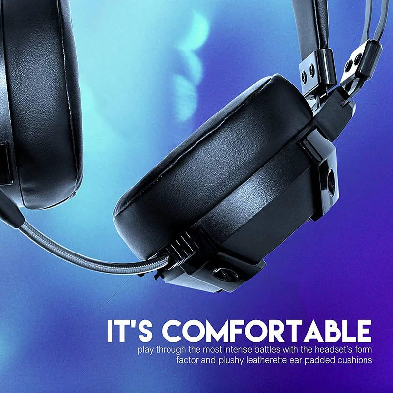 New Earphones FANTECH Gaming Headset 7.1 Surround Sound Game Headphones with Noise Cancelling Mic Hi 888
New Earphones FANTECH Gaming Headset 7.1 Surround Sound Game Headphones with Noise Cancelling Mic Hi 888