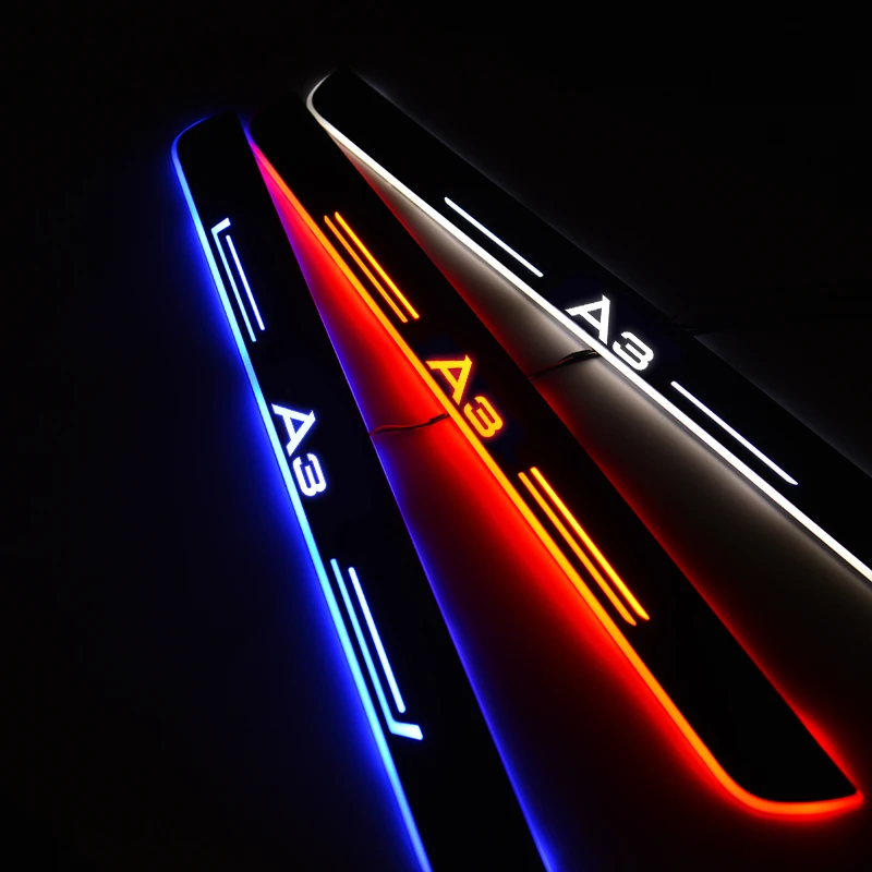 LED Door Sill Streamed Light For AUDI A3 Sportback (8PA) 2004-2015 Scuff Plate Acrylic Door Sills Car Sticker Accessories
LED Door Sill Streamed Light For AUDI A3 Sportback (8PA) 2004-2015 Scuff Plate Acrylic Door Sills Car Sticker Accessories