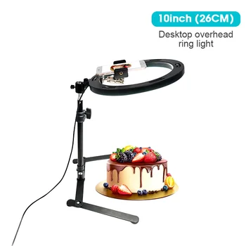 LED Ring Light Tripod Studio Photography Photo Fill Ring Light with Phone Stand For Phone Makeup Photography Video LED Light
LED Ring Light Tripod Studio Photography Photo Fill Ring Light with Phone Stand For Phone Makeup Photography Video LED Light
