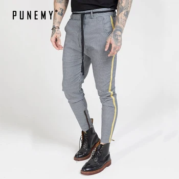Pants Men Joggers Hip Hop 2020 Fashion Plaid Streetwear Sweatpants Skinny Trousers Men Gyms Streetwear Casual Chino Men Pants 
Pants Men Joggers Hip Hop 2020 Fashion Plaid Streetwear Sweatpants Skinny Trousers Men Gyms Streetwear Casual Chino Men Pants