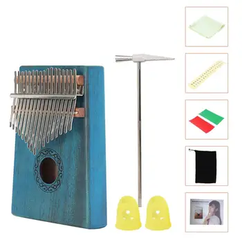 17 Keys Kalimba Wood Mahogany Thumb Piano Finger Percussion Musical Instrument with Tuning Hammer Cloth Sticker Bag
17 Keys Kalimba Wood Mahogany Thumb Piano Finger Percussion Musical Instrument with Tuning Hammer Cloth Sticker Bag
