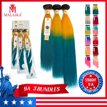 MALAIKA Brazilian Hair Weave Bundles 100% Human Hair Straight 16 18 20 Inch Gradient color Straight Hair Bundles Non-Remy
MALAIKA Brazilian Hair Weave Bundles 100% Human Hair Straight 16 18 20 Inch Gradient color Straight Hair Bundles Non-Remy