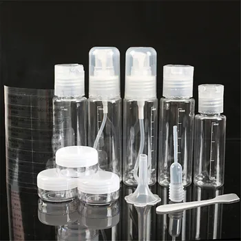 11PCS Travel Mini Makeup Container Bottle Clear Plastic Empty Eyeshadow Makeup Cosmetic Face Cream Pot Bottles
11PCS Travel Mini Makeup Container Bottle Clear Plastic Empty Eyeshadow Makeup Cosmetic Face Cream Pot Bottles