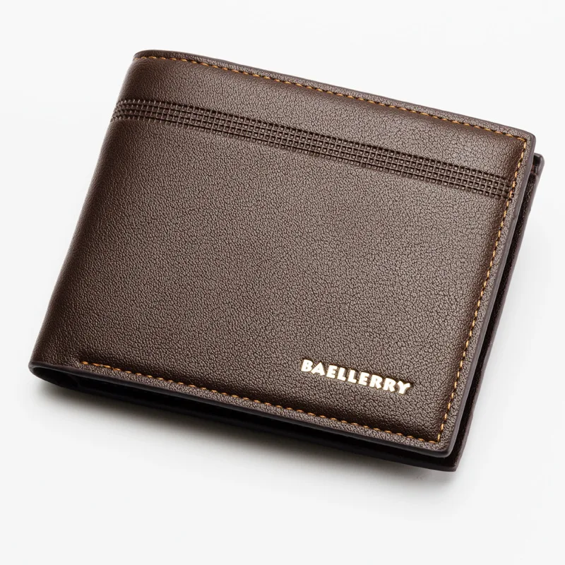 Baellerry Business Men Leather Brand Luxury Wallet Short Slim Male Purses Money Credit Card Dollar Folding multi-function Wallet
Baellerry Business Men Leather Brand Luxury Wallet Short Slim Male Purses Money Credit Card Dollar Folding multi-function Wallet