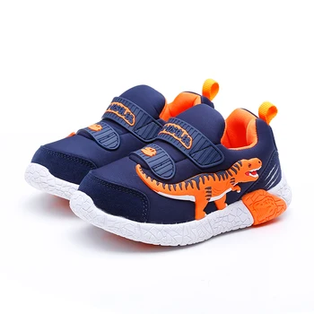 2020 Light Up Boys Shoes 3D Dinosaur Sport Children Sneakers Leather LED Kids Trainers Outdoor Leather Baby Shoes Foot Wear
2020 Light Up Boys Shoes 3D Dinosaur Sport Children Sneakers Leather LED Kids Trainers Outdoor Leather Baby Shoes Foot Wear