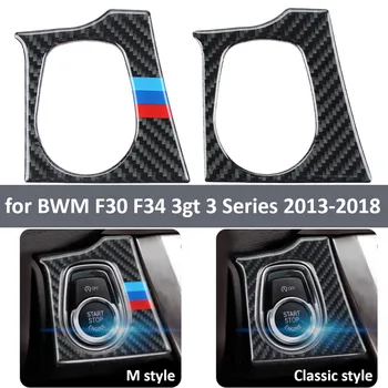 Car Engine Start Stop Button Switch Cover Ignition Key Ring Sticker Carbon Fiber Trim for BWM F30 F34 New 3GT 3 Series 2013-2017
Car Engine Start Stop Button Switch Cover Ignition Key Ring Sticker Carbon Fiber Trim for BWM F30 F34 New 3GT 3 Series 2013-2017