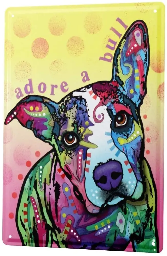 SINCE 2004 Tin Sign Metal Plate Decorative Sign Home Decor Plaques Ravtive Vet Practice Colorful Pitbull
SINCE 2004 Tin Sign Metal Plate Decorative Sign Home Decor Plaques Ravtive Vet Practice Colorful Pitbull