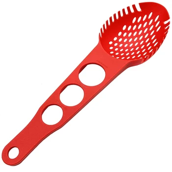 Nylon Spaghetti Server Non-Stick Pasta Fork Slotted Spoon Food Strainer with Spaghetti Measure Tool Strainer Ladle
Nylon Spaghetti Server Non-Stick Pasta Fork Slotted Spoon Food Strainer with Spaghetti Measure Tool Strainer Ladle