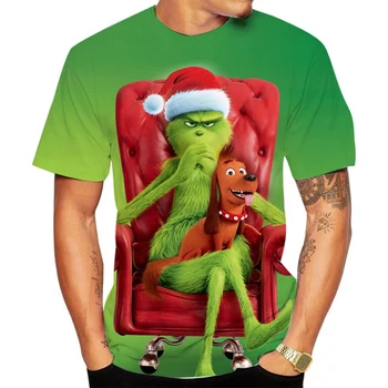 3D Print short-sleeved men's t-shirt autumn casual round neck t-shirt green monster pattern street Harajuku fashion green shirt
3D Print short-sleeved men's t-shirt autumn casual round neck t-shirt green monster pattern street Harajuku fashion green shirt