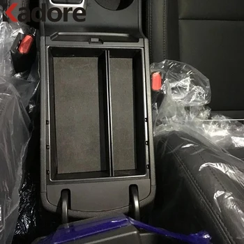 For Hyundai Tucson 2015-2018 2019 2020 Car-styling Car Center Console Armrest Storage Box Covers Interior Auto Accessories