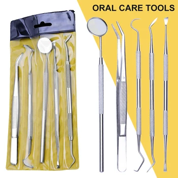 3/4/5PCS Stainless Steel Dental Mirror Dental Tool Set With Bag Mouth Mirror Kit Instrument Oral Care Dentist Prepare Tool 
3/4/5PCS Stainless Steel Dental Mirror Dental Tool Set With Bag Mouth Mirror Kit Instrument Oral Care Dentist Prepare Tool