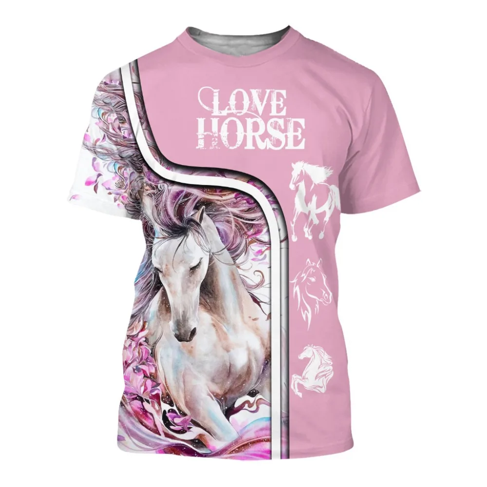 Animal Horse 3D Printed Mens Tshirt Harajuku Fashion Summer Short Sleeve Pullover Unisex Casual T-shirt Tops
Animal Horse 3D Printed Mens Tshirt Harajuku Fashion Summer Short Sleeve Pullover Unisex Casual T-shirt Tops