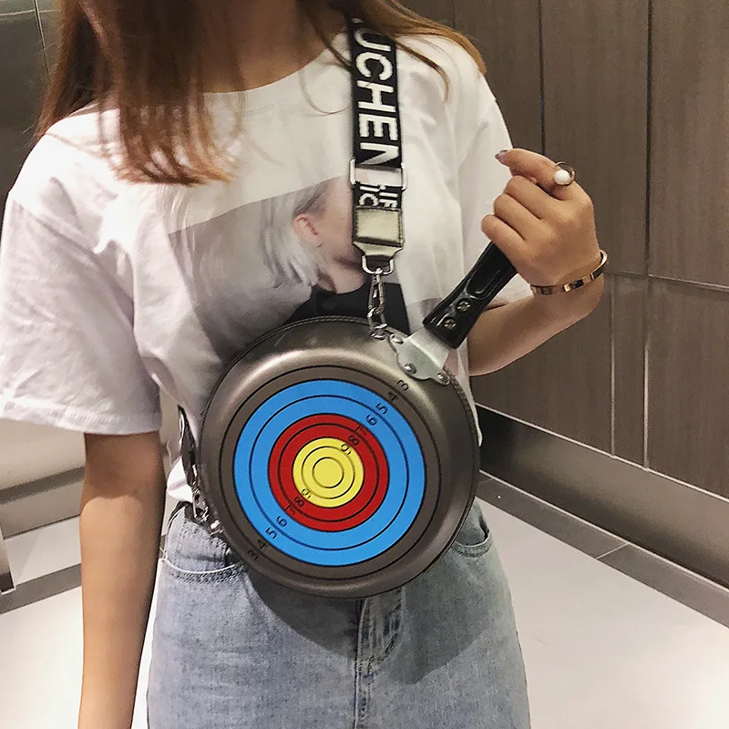 Origional Chicken Cool Shoulder Oblique WOMEN'S Bag Casual Trend Jedi Survival Printed Flat-bottom Pot Small round Bag New Style
Origional Chicken Cool Shoulder Oblique WOMEN'S Bag Casual Trend Jedi Survival Printed Flat-bottom Pot Small round Bag New Style