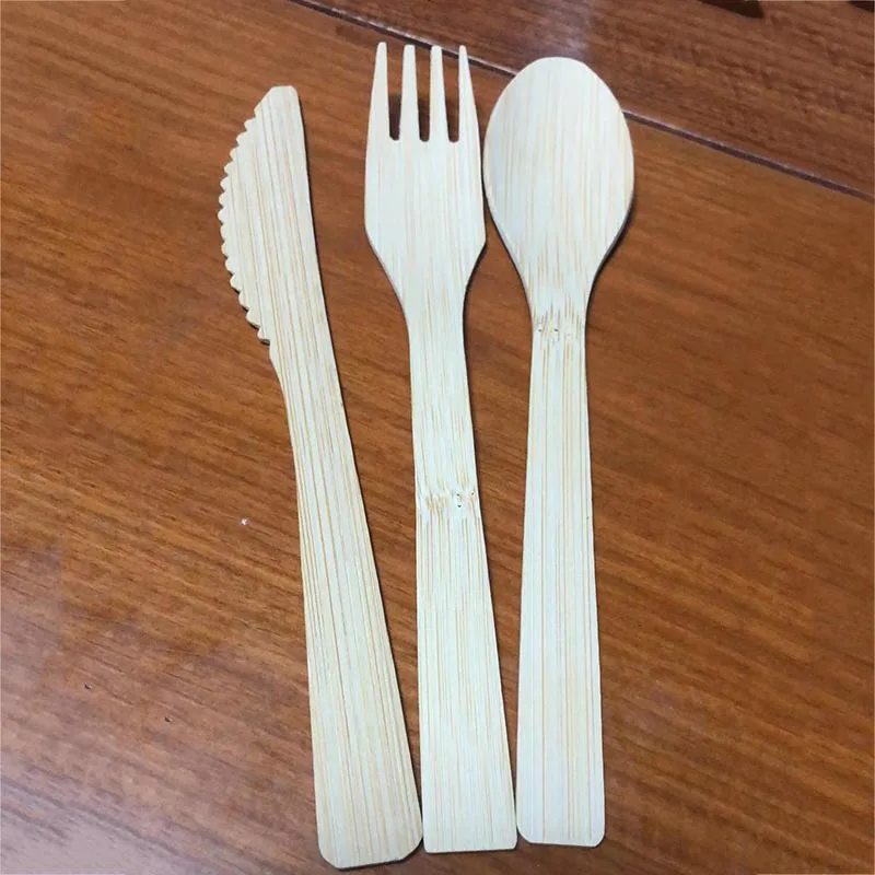 Disposable Fork Spoon Knife Biodegradable Kitchen Wooden Spoon Fork Bamboo Kitchen Tools Cooking Utensil for wedding decoration
Disposable Fork Spoon Knife Biodegradable Kitchen Wooden Spoon Fork Bamboo Kitchen Tools Cooking Utensil for wedding decoration