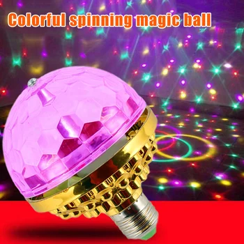 Colorful Rotating Magic Ball LED Stage Lamp Music Mini Head-Shaking and Color-Changing KTV Light TSH Shop
Colorful Rotating Magic Ball LED Stage Lamp Music Mini Head-Shaking and Color-Changing KTV Light TSH Shop