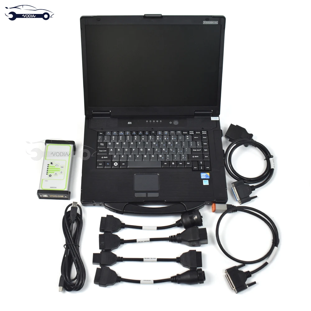 For Volvo Vocom 88890300 Interface with CF52 laptop Diagnostic Scanner Tool For Renault/UD/Mack/Volvo truck diagnostic
For Volvo Vocom 88890300 Interface with CF52 laptop Diagnostic Scanner Tool For Renault/UD/Mack/Volvo truck diagnostic