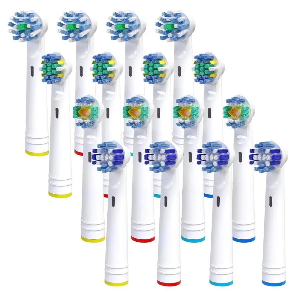 16pcs Brush Heads for Oral B Toothbrush, Compatible with Pro Genius and Smart, Including Floss, Cross, Precision & Whitening
16pcs Brush Heads for Oral B Toothbrush, Compatible with Pro Genius and Smart, Including Floss, Cross, Precision & Whitening