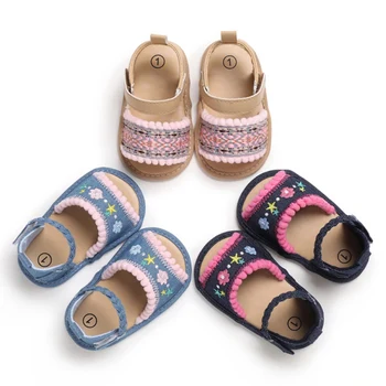 Summer Baby Girls Floral Print Embroidery Breathable Anti-Slip Shoes Childdren Soft Soled Toddler First Walkers
Summer Baby Girls Floral Print Embroidery Breathable Anti-Slip Shoes Childdren Soft Soled Toddler First Walkers