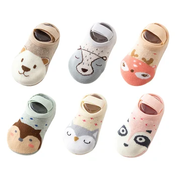 1 Pair Fashion Baby Girls Boy Cute Cartoon Non-slip Cotton Toddler Floor Socks Animal print First Walker Shoes for Newborns
1 Pair Fashion Baby Girls Boy Cute Cartoon Non-slip Cotton Toddler Floor Socks Animal print First Walker Shoes for Newborns