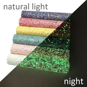David accessories 30*140cm Sequins Glow In The Dark Chunky Glitter Fabric Synthetic Leather DIY Bow Bag Shoes Material,1Yc7713
David accessories 30*140cm Sequins Glow In The Dark Chunky Glitter Fabric Synthetic Leather DIY Bow Bag Shoes Material,1Yc7713