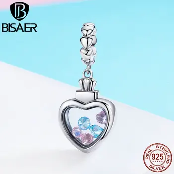 BISAER Real 925 Sterling Silver Memory Box Heart Pendant Charm Beads fit Charm Bracelet & Necklace DIY 925 Silver Jewelry GXC588
BISAER Real 925 Sterling Silver Memory Box Heart Pendant Charm Beads fit Charm Bracelet & Necklace DIY 925 Silver Jewelry GXC588