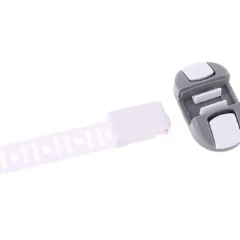 Baby Child Safety Cupboard Lock Kid Proof Door Fridge Latches Adjustable Size GXMB 
Baby Child Safety Cupboard Lock Kid Proof Door Fridge Latches Adjustable Size GXMB