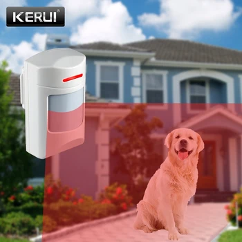 

KERUI Wireless 433Mhz 2 PCS Anti-Pet Immune Motion PIR Detector Infrared Sensor for GSM PSTN Wifi Alarm System G18 G19 W2