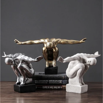 NORDIC ORNAMENT SCULPTURE DIVER FLYING SELF CHARACTER STATUE RESIN MODEL ABSTRACT HOME MOTION FIGURINES HANDMADE DECOR CRAFTS
NORDIC ORNAMENT SCULPTURE DIVER FLYING SELF CHARACTER STATUE RESIN MODEL ABSTRACT HOME MOTION FIGURINES HANDMADE DECOR CRAFTS