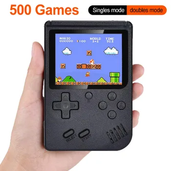 New Built-in 500 Games 800mAh Battery Retro Video Handheld Game Console 3.0 Inch LCD Game Player for Child
New Built-in 500 Games 800mAh Battery Retro Video Handheld Game Console 3.0 Inch LCD Game Player for Child