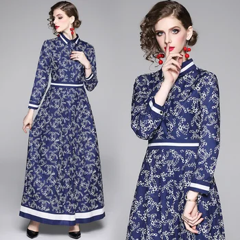 womens Designer Vintage runway maxi dress long sleeve Slim Casual party Swing holiday A-Line Skater beach Floral dresses clothes
womens Designer Vintage runway maxi dress long sleeve Slim Casual party Swing holiday A-Line Skater beach Floral dresses clothes