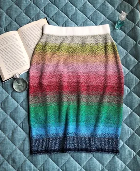 Gradient Color Flower Half Skirt Early Autumn Section Gradient Color Elastic Waist Skirt
Gradient Color Flower Half Skirt Early Autumn Section Gradient Color Elastic Waist Skirt