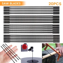 20 Pack Scroll Saw Blades Assortment Pin End 127 mm / 5 Inch Skip Tooth 10TPI 15TPI 18TPI 24TPI Carbon Steel Scroll Saw Blades
20 Pack Scroll Saw Blades Assortment Pin End 127 mm / 5 Inch Skip Tooth 10TPI 15TPI 18TPI 24TPI Carbon Steel Scroll Saw Blades