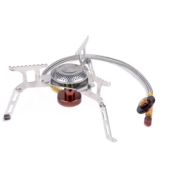 New 3500W Camping Gas Stove Burner Split Portable Butane Burner Ignition Cooker Outdoor Cooking Gas Adapter Adaptor Conversion
New 3500W Camping Gas Stove Burner Split Portable Butane Burner Ignition Cooker Outdoor Cooking Gas Adapter Adaptor Conversion
