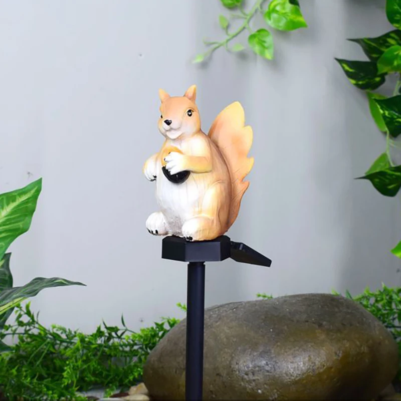 Solar Light LED Outdoor Imitation Squirrel Lawn Lights Waterproof Garden Courtyard Park Path Corridor Lawn Decorative Lighting
Solar Light LED Outdoor Imitation Squirrel Lawn Lights Waterproof Garden Courtyard Park Path Corridor Lawn Decorative Lighting
