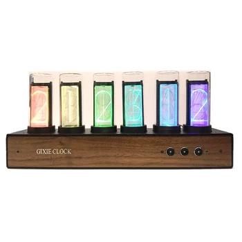High quality Gixie Glow light analog Tube Clock Retro LED Color change Clock Change Creative Home Clock
High quality Gixie Glow light analog Tube Clock Retro LED Color change Clock Change Creative Home Clock