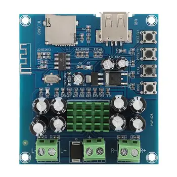 HW-428 Bluetooth Amp TPA3116D2 50Wx2 Double Channels Digital Audio Power Amplifier Board Digital Amplifier Board
HW-428 Bluetooth Amp TPA3116D2 50Wx2 Double Channels Digital Audio Power Amplifier Board Digital Amplifier Board