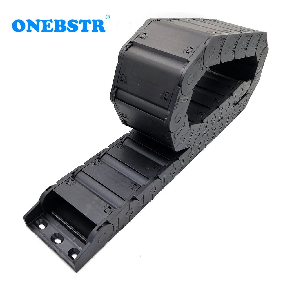 1 Meter 25x77mm Closed Type Drag Chain Wire Transmission Carrier Cable Plastic Towline For CNC Engraving Machine Free Shipping
1 Meter 25x77mm Closed Type Drag Chain Wire Transmission Carrier Cable Plastic Towline For CNC Engraving Machine Free Shipping