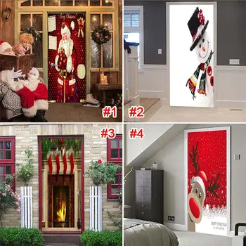 PVC Chirstmas Door Sticker Christmas Doorpaper Christmas Wall Sticker Waterproof Background Interior Design Removable
PVC Chirstmas Door Sticker Christmas Doorpaper Christmas Wall Sticker Waterproof Background Interior Design Removable