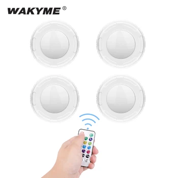 4 Pcs Night Lights With Remote 16 Colors Mini Children Room Lamp Wall Lamp Table Sconces On Batteries For Home 
4 Pcs Night Lights With Remote 16 Colors Mini Children Room Lamp Wall Lamp Table Sconces On Batteries For Home