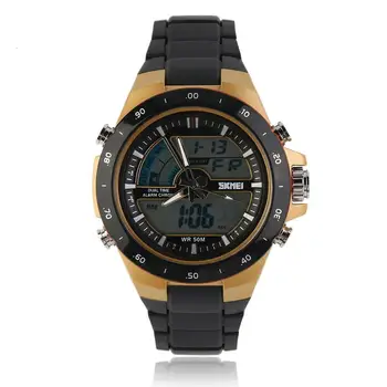 Metal & Steel Precise Time Men's Sports Cool Fashion Stylish LED Military Multifunctional Wristwatch Double Display Watch 1016
Metal & Steel Precise Time Men's Sports Cool Fashion Stylish LED Military Multifunctional Wristwatch Double Display Watch 1016