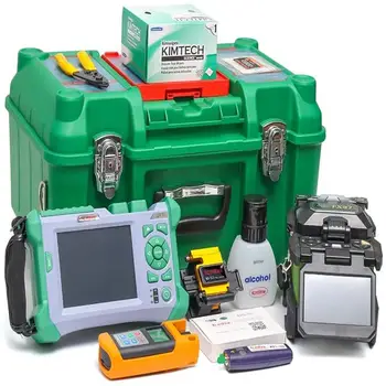 Fiber Splicing Machine FX37 Fusion Splicer w/cleaver+High-performance QX50-S OTDR+Power Meter+Light Source+VFL (With QX50-S Sing
Fiber Splicing Machine FX37 Fusion Splicer w/cleaver+High-performance QX50-S OTDR+Power Meter+Light Source+VFL (With QX50-S Sing