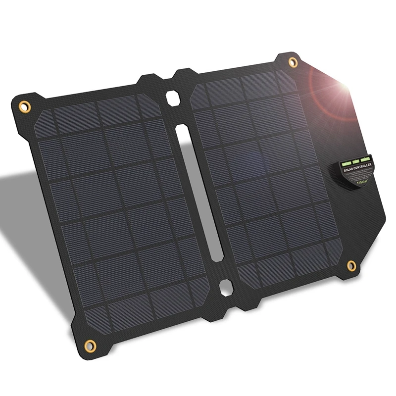 AABB-ALLPOWERS 14W Solar Charger 5V 2.4A Dual Usb Solar Panel Power Charger Foldable Power Bank For Smartphones
AABB-ALLPOWERS 14W Solar Charger 5V 2.4A Dual Usb Solar Panel Power Charger Foldable Power Bank For Smartphones