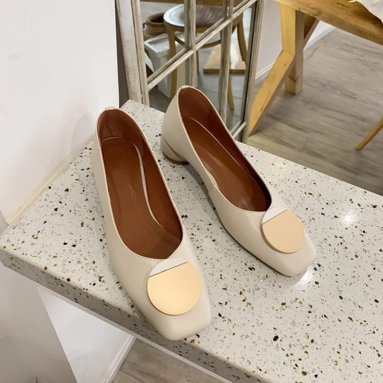 2020 Spring inside And Pure Leather South Korea Shoes Small Square Head Small Semi-high Heeled Fashion Elegant WOMEN'S Shoes
2020 Spring inside And Pure Leather South Korea Shoes Small Square Head Small Semi-high Heeled Fashion Elegant WOMEN'S Shoes