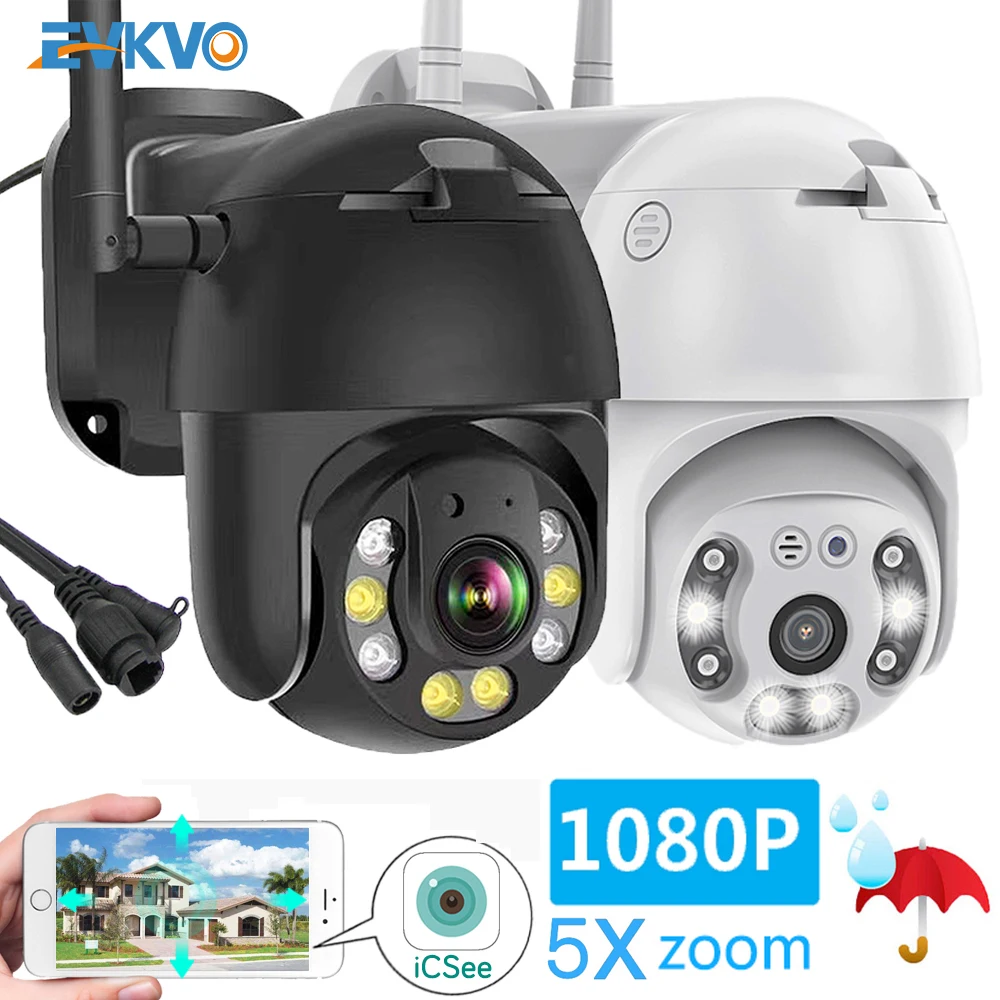 EVKVO 1080P WiFi PTZ Camera IP Outdoor AI Human Detect Audio SD Card Cloud Onvif Montion Track Wireless Speed Dome CCTV Camera
EVKVO 1080P WiFi PTZ Camera IP Outdoor AI Human Detect Audio SD Card Cloud Onvif Montion Track Wireless Speed Dome CCTV Camera
