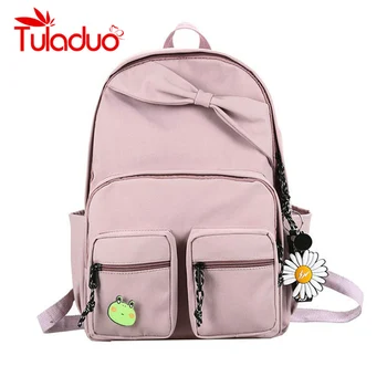 Women Canvas School Backpack Waterproof Feminina Laptop Backpack Pink School Multi-pocket Backpacks Bags for Teenage Girls
Women Canvas School Backpack Waterproof Feminina Laptop Backpack Pink School Multi-pocket Backpacks Bags for Teenage Girls