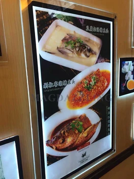 5PCS High Brightness Ultra Slim Acrylic Frame LED Illuminated Menu Panels A2 Restaurant Menu Light Boxes Signs
5PCS High Brightness Ultra Slim Acrylic Frame LED Illuminated Menu Panels A2 Restaurant Menu Light Boxes Signs