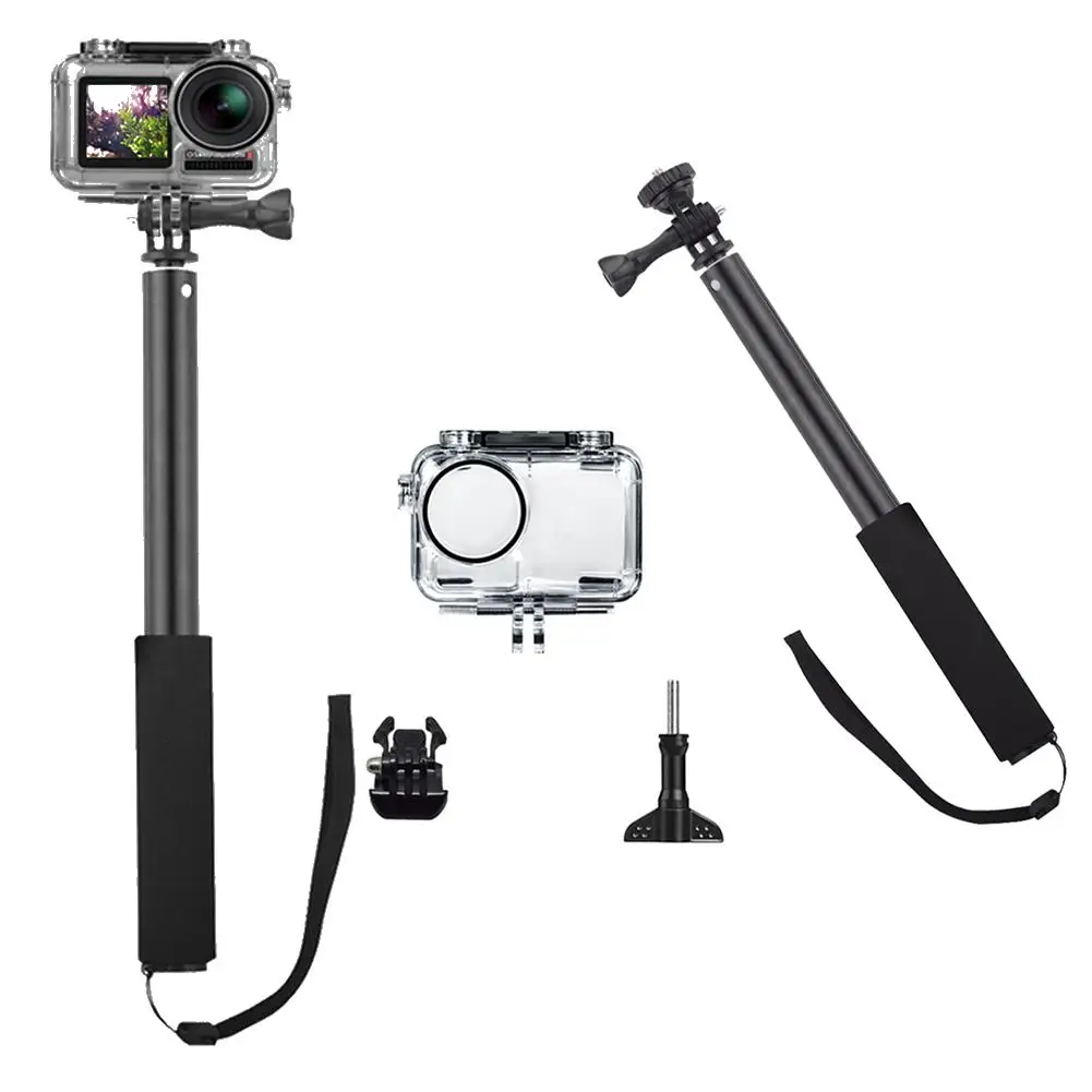 Extendable Underwater Camera Protective Case Selfie Stick for DJI Osmo Action
Extendable Underwater Camera Protective Case Selfie Stick for DJI Osmo Action